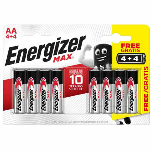 Picture of ENERGIZER ALK MAX AA  4+4